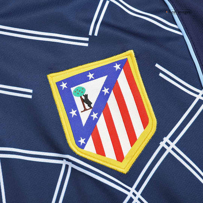 Retro Atletico Madrid Extérieur Maillot 2004/05 Bleu marine