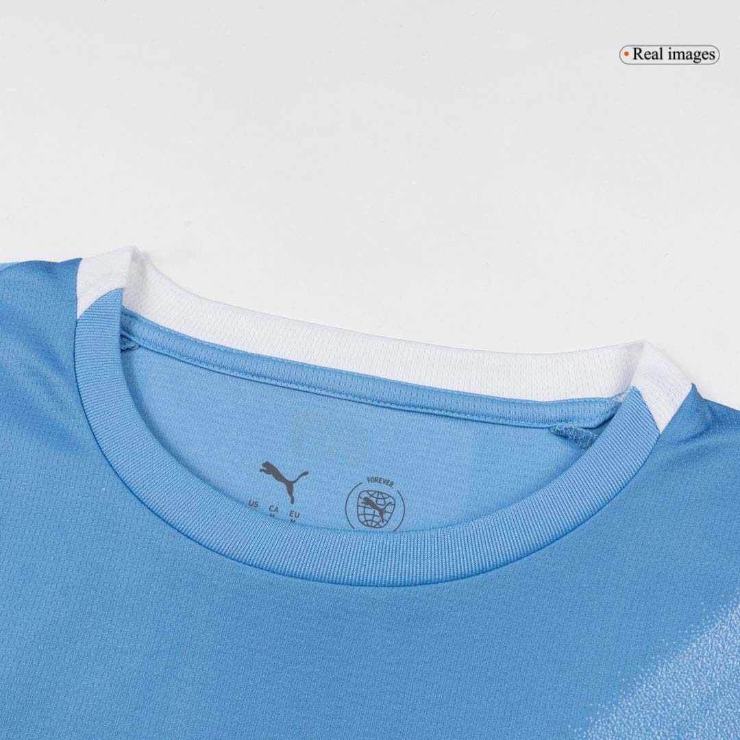 Manchester City Domicile Maillot 2025/26 Bleu - Super