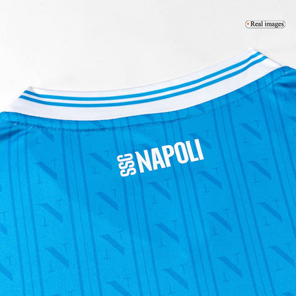 LUKAKU #9 Napoli Maillot Domicile 2025/26 Bleu