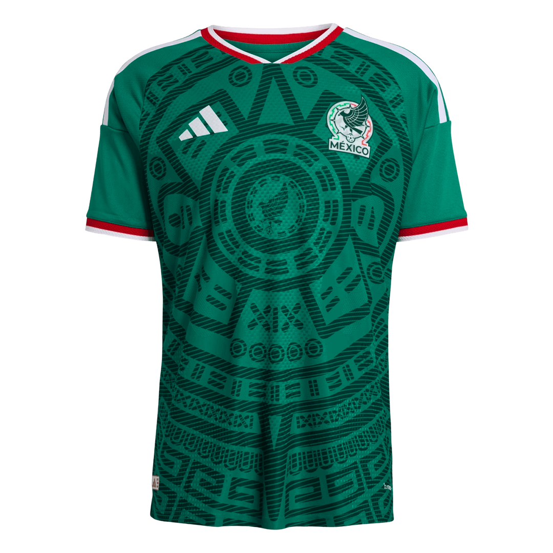 Mexique Domicile Maillot - Coupe du Monde 2026 Vert Joueur