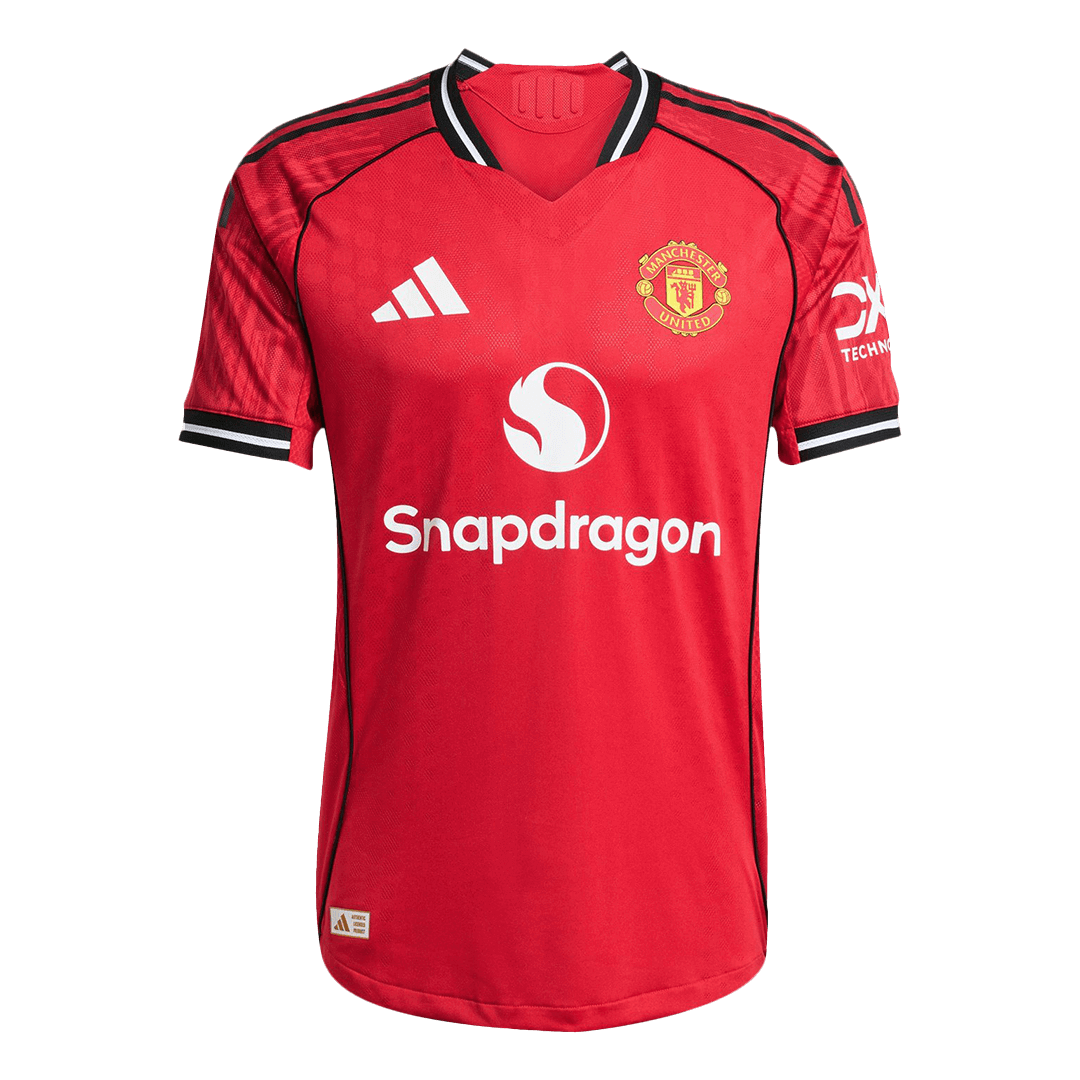 ŠEŠKO #30 Manchester United Domicile Maillot 2025/26 Rouge Joueur