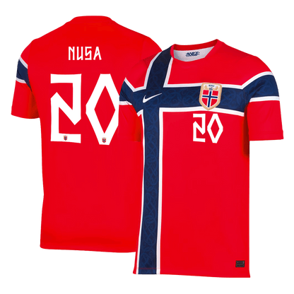 NUSA #20 Norway Home Jersey - 2026 World Cup Red