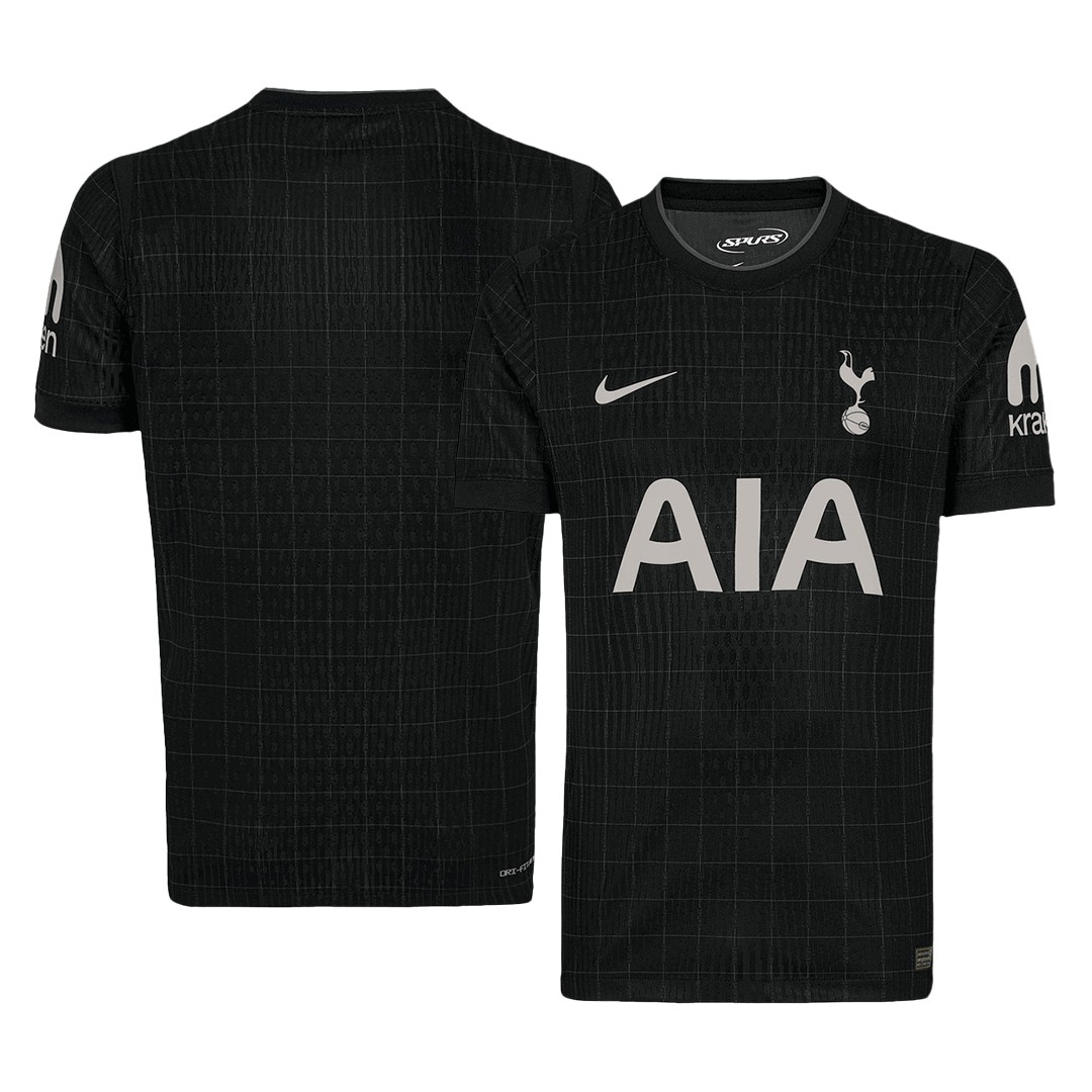 Tottenham Hotspur Maillot Extérieur 2025/26 Noir Joueur