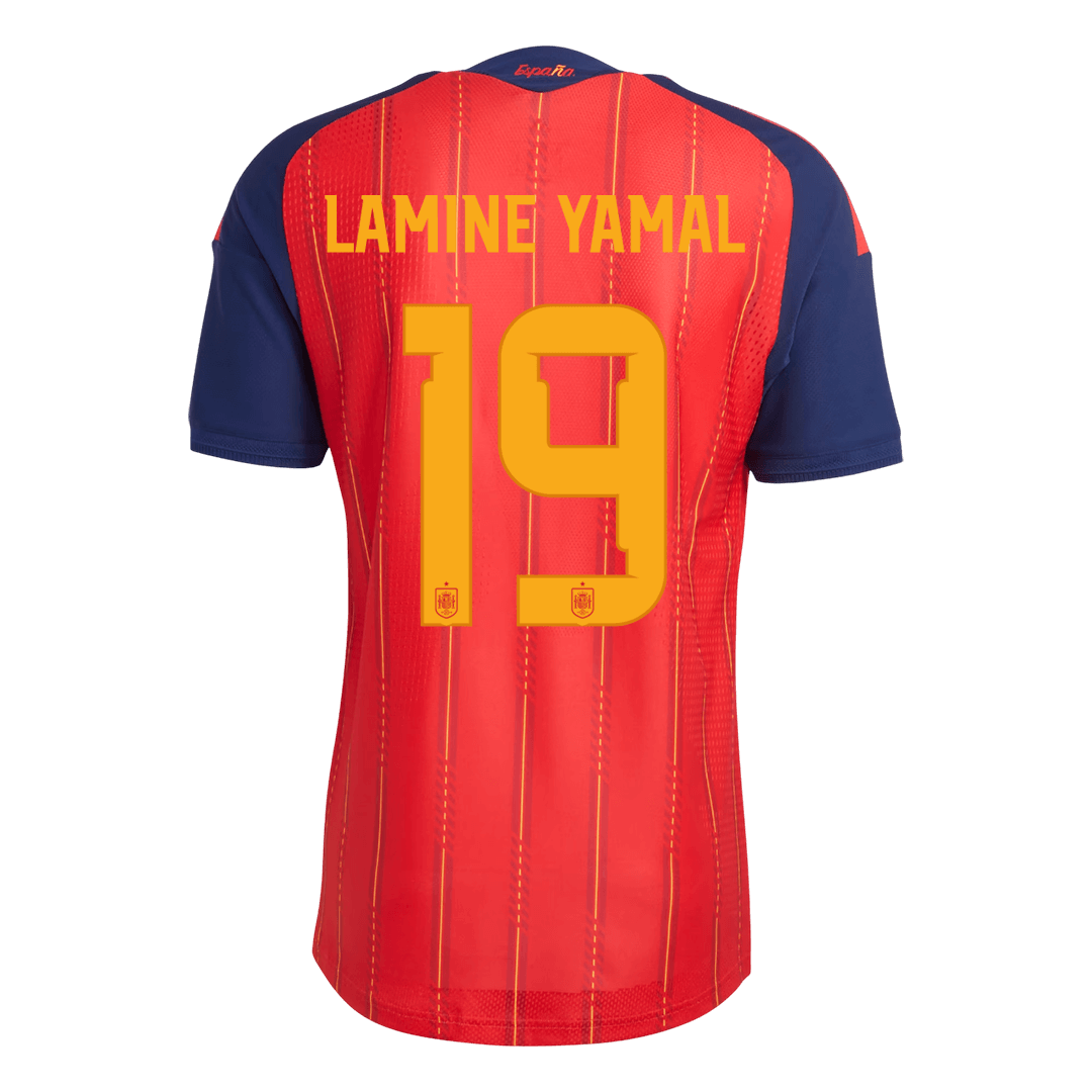 LAMINE YAMAL #19 Spain Home Jersey - 2026 World Cup Red Player