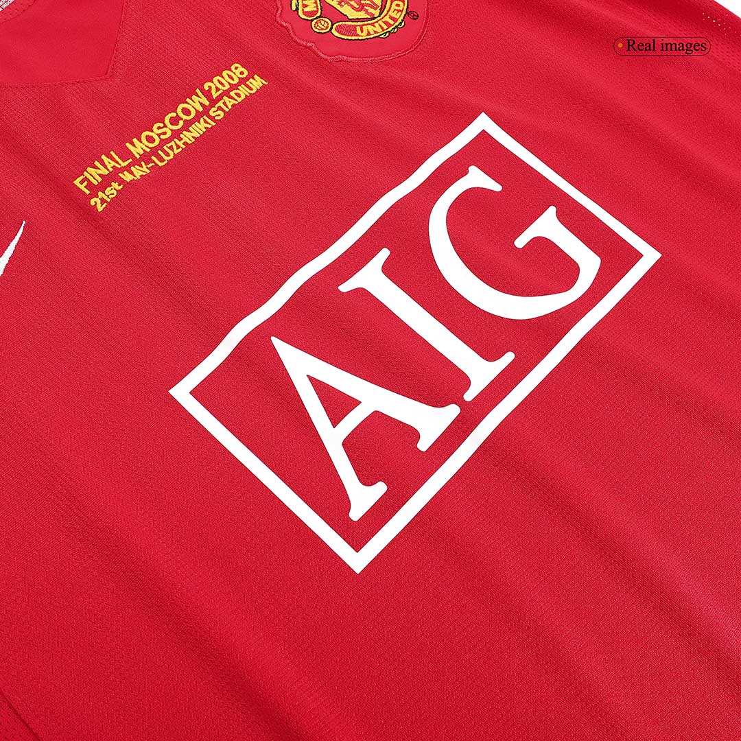 Maillot Domicile Rétro Manchester United 2007/08