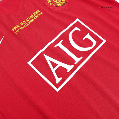 Maillot Domicile Rétro Manchester United 2007/08