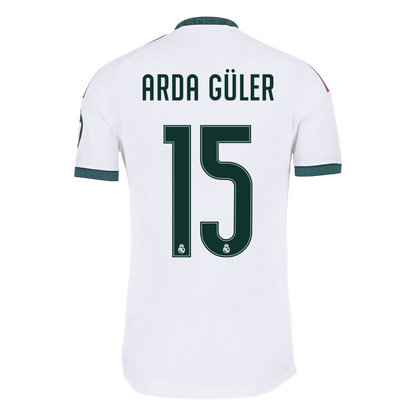 أردا غولر #15 قميص ريال مدريد الأساسي 2026/27 أبيض للاعب