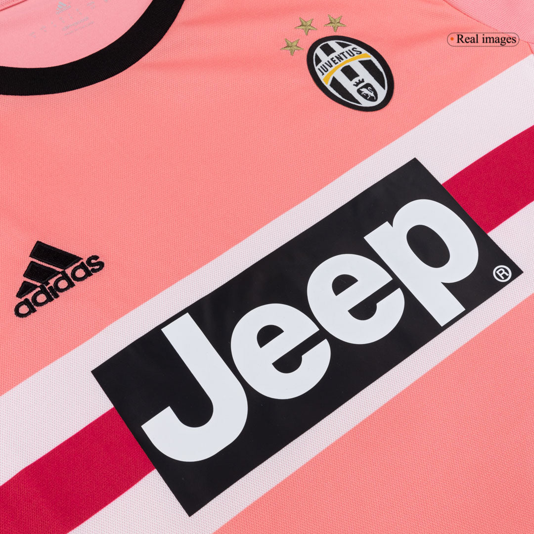Maillot de Foot Rétro Juventus Extérieur 2015/16 Rose