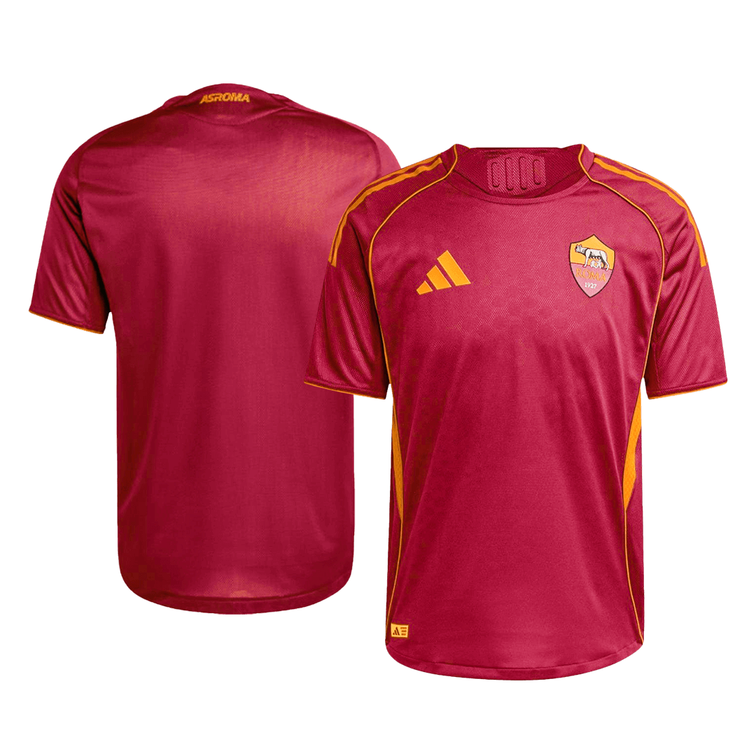 Maillot Domicile AS Roma 2025/26 Rouge Joueur