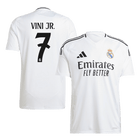 VINI JR. #7 Real Madrid Maillot Domicile 2024/25 Blanc