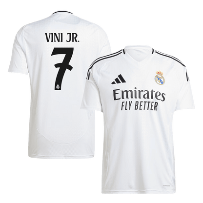 VINI JR. #7 Real Madrid Maillot Domicile 2024/25 Blanc