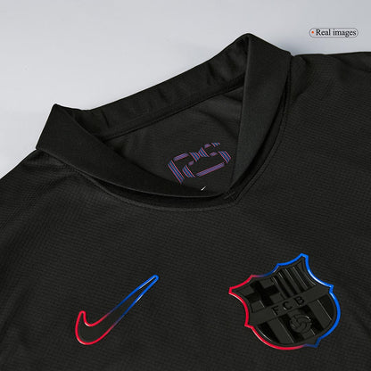 F.DE JONG #21 Barcelone Extérieur Maillot 2024/25 Noir