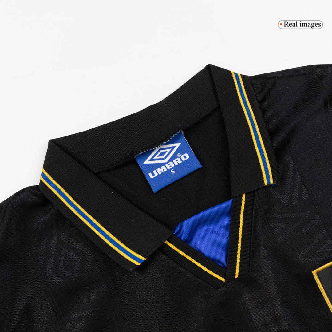 Maillot Rétro Manchester United Extérieur 1993/94 Noir