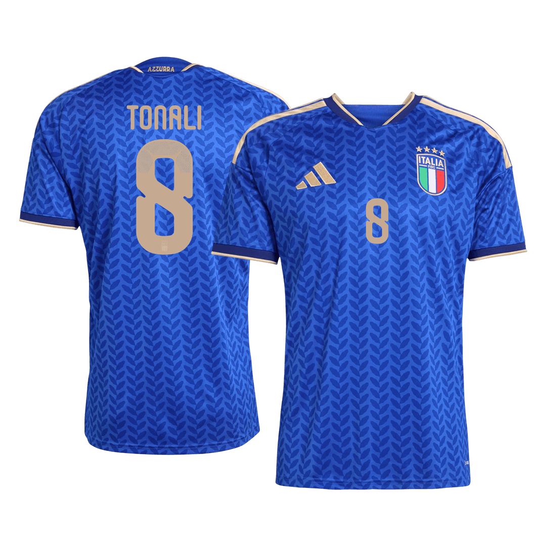 TONALI #8 Italy Home Shirt - World Cup 2026 Blue - Super