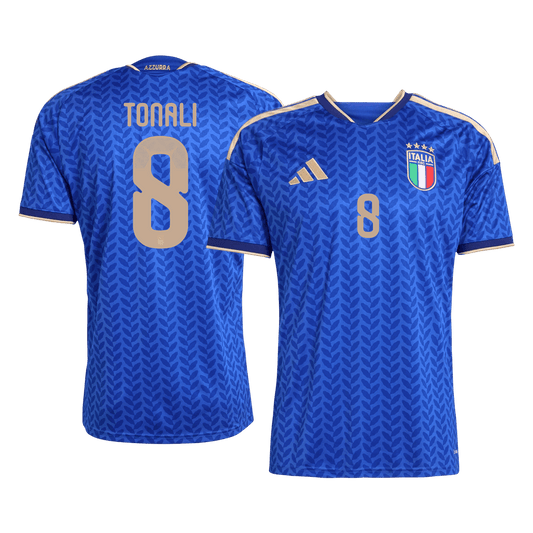 TONALI #8 Italy Home Shirt - World Cup 2026 Blue - Super