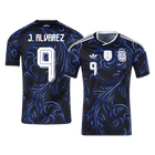 J. ALVAREZ #9 Maillot Extérieur Argentine - Coupe du Monde 2026 Noir