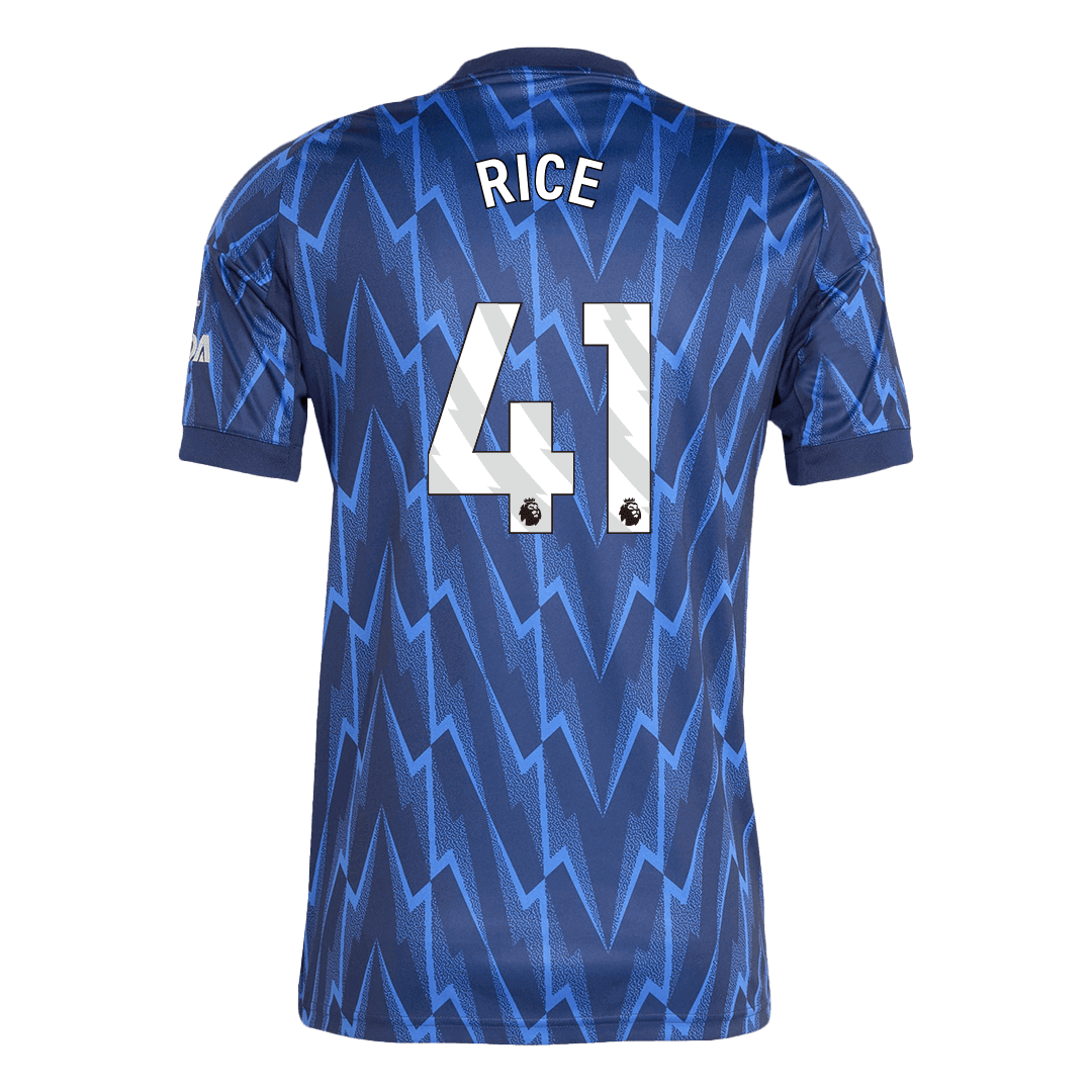 RICE #41 Maillot Extérieur Arsenal 2025/26 Bleu