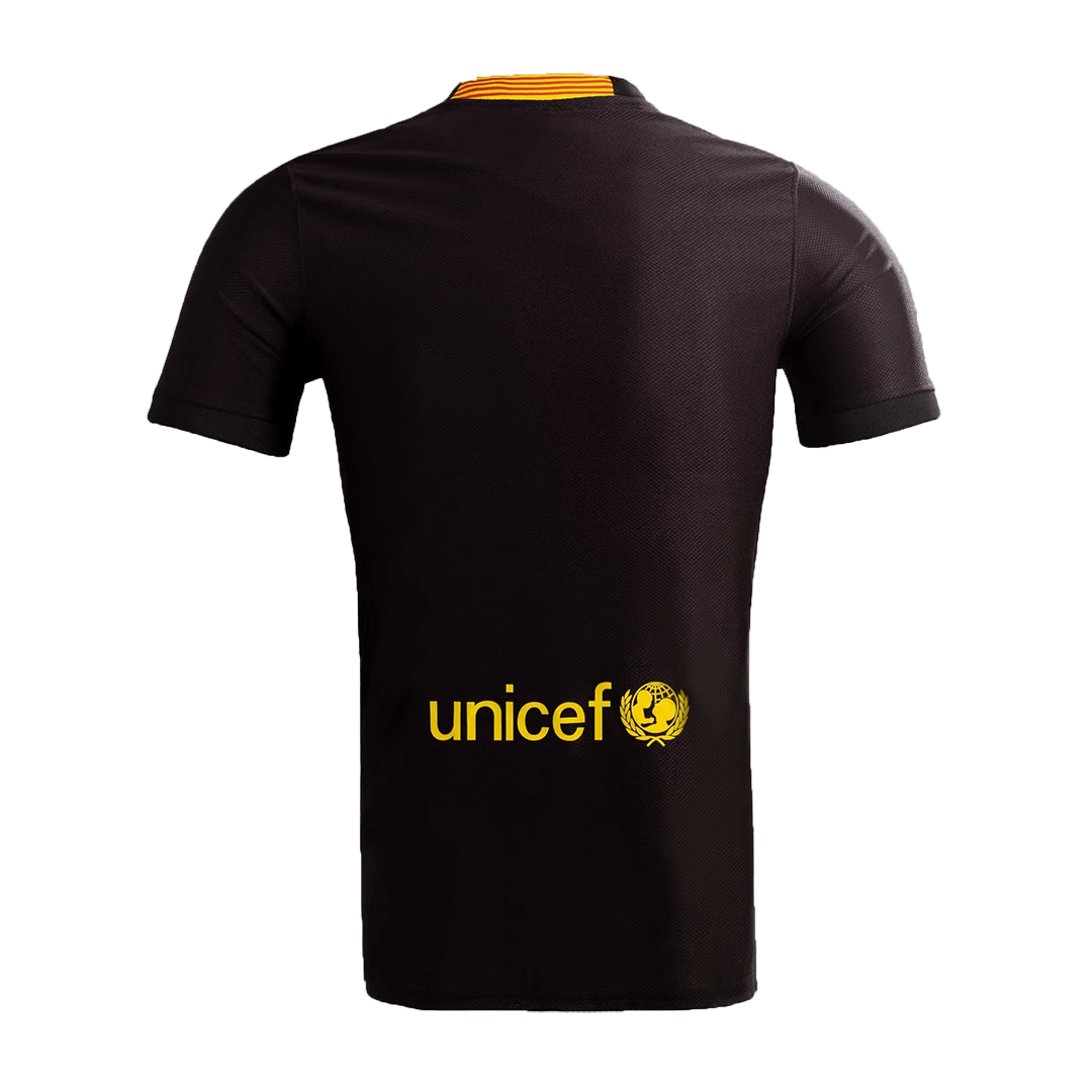 Maillot Rétro Barcelone Troisième 2013/14 Noir