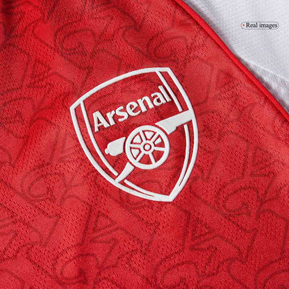 SALIBA #2 Arsenal Domicile Maillot 2025/26 Rouge Joueur