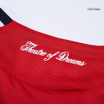 B.FERNANDES #8 Manchester United Domicile Maillot 2025/26 Rouge Joueur