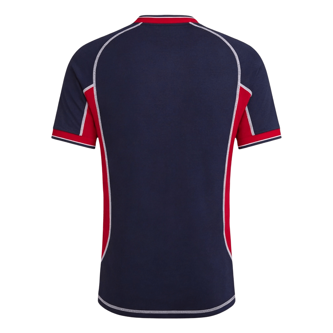 Maillot rétro Manchester United troisième maillot 2000/01 Bleu marine