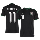 S.GIMENEZ #11 Mexique Maillot Third - Coupe du Monde 2026 Noir Joueur