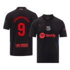 LEWANDOWSKI #9 Barcelone Extérieur Maillot 2024/25 Noir