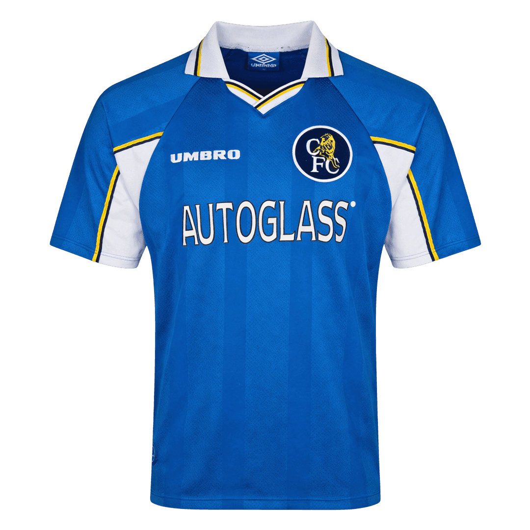 Maillot Rétro Domicile Chelsea 1997/99 Bleu