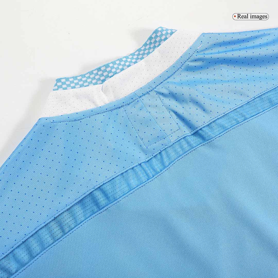 Maillot Rétro Domicile Manchester City 2011/12 Bleu