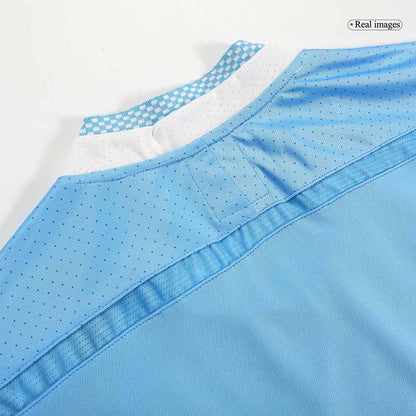Maillot Rétro Domicile Manchester City 2011/12 Bleu