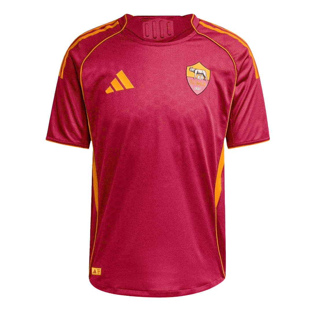Maillot Domicile AS Roma 2025/26 Rouge Joueur