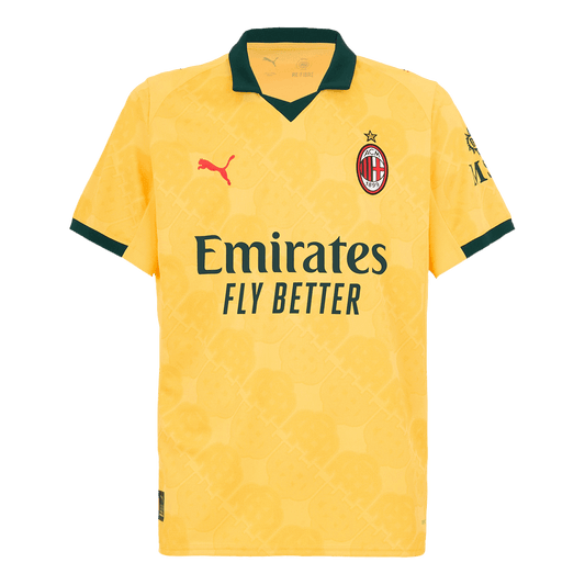 Maillot Third AC Milan 2025/26 Jaune