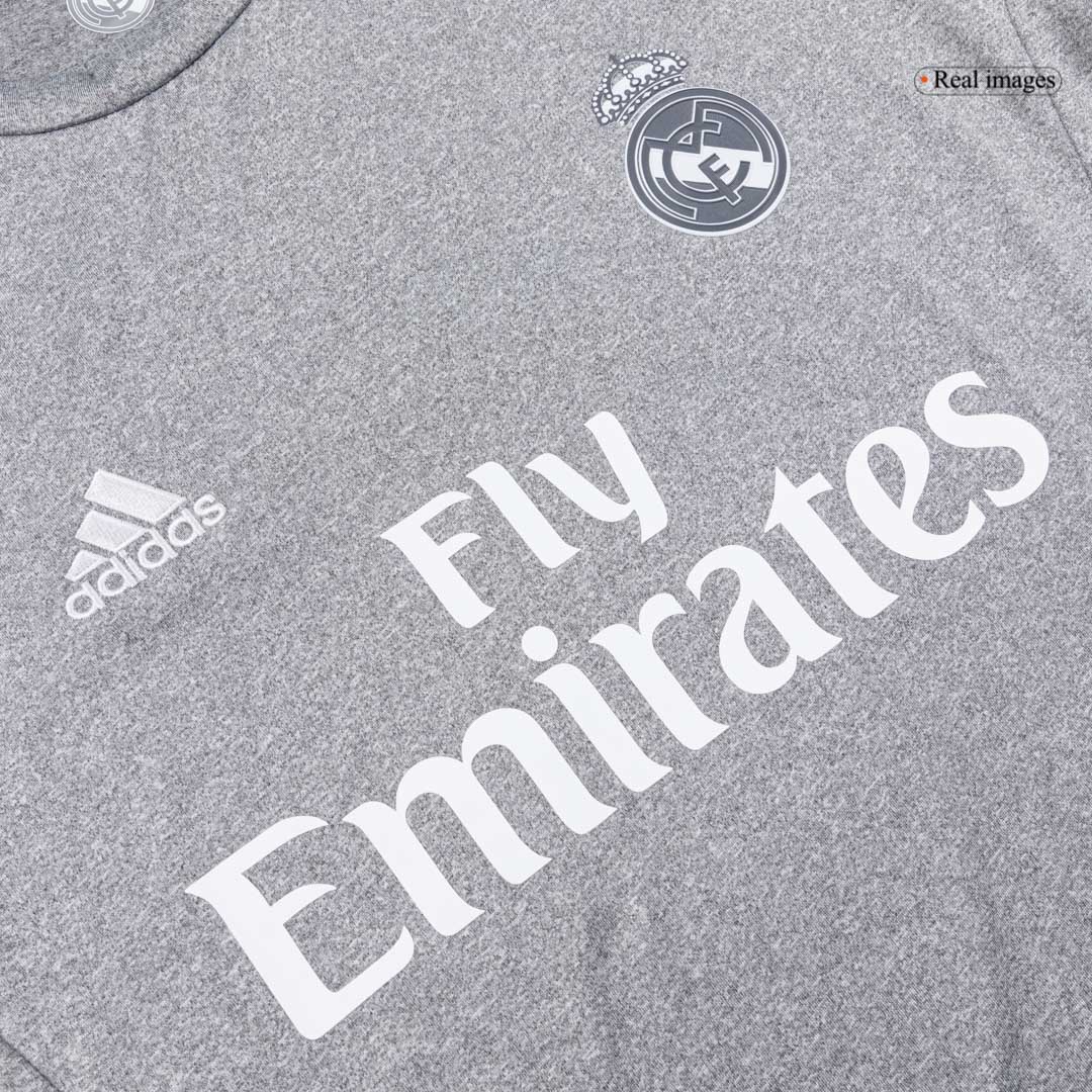 Maillot extérieur rétro gris Real Madrid 2015/16