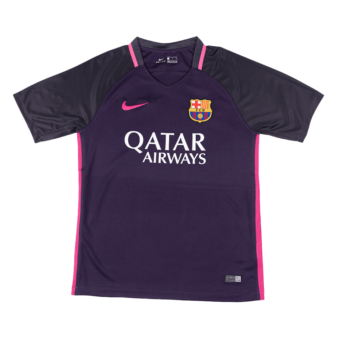 Retro Barcelona Extérieur Maillot 2016/17 Violet