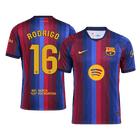 RODRIGO #16 Barcelona Domicile Maillot 2026/27 Blue&Garnet