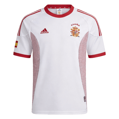 Maillot Rétro Extérieur Espagne 2002 Blanc