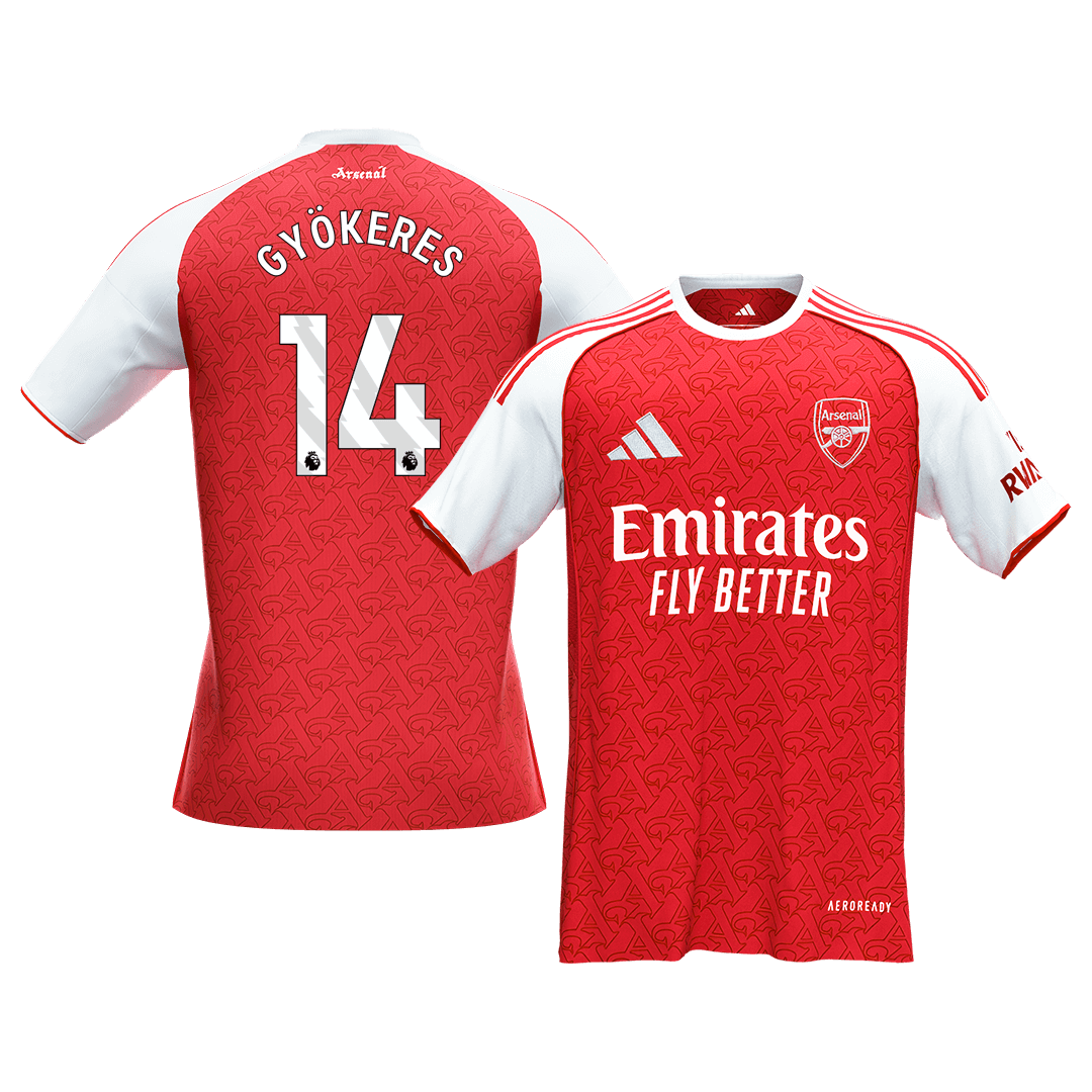 GYÖKERES #14 Arsenal Domicile Maillot 2025/26 Rouge - Super