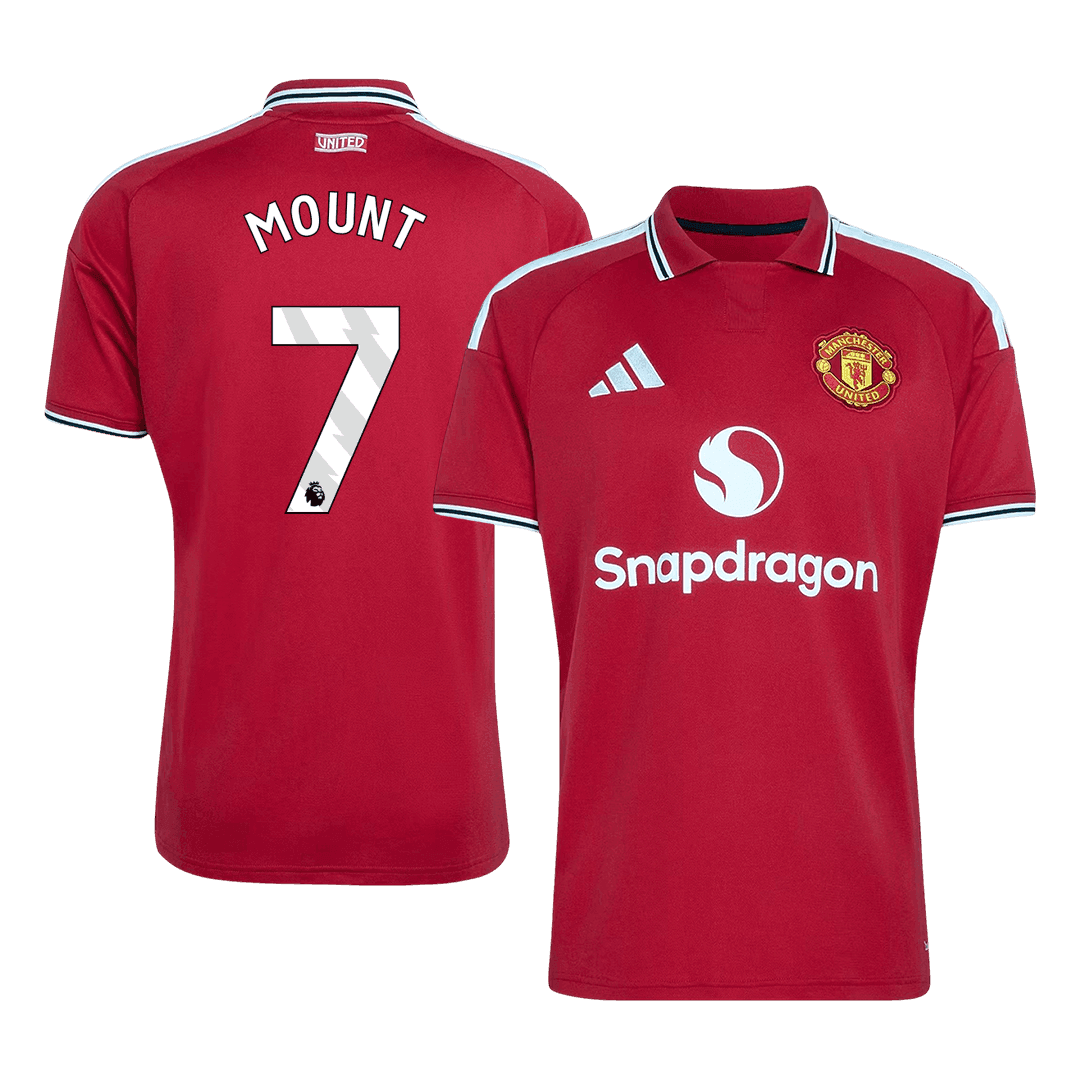 MOUNT #7 Maillot Domicile Manchester United 2026/27 Rouge