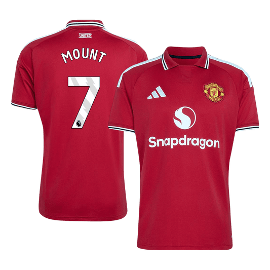 MOUNT #7 Maillot Domicile Manchester United 2026/27 Rouge