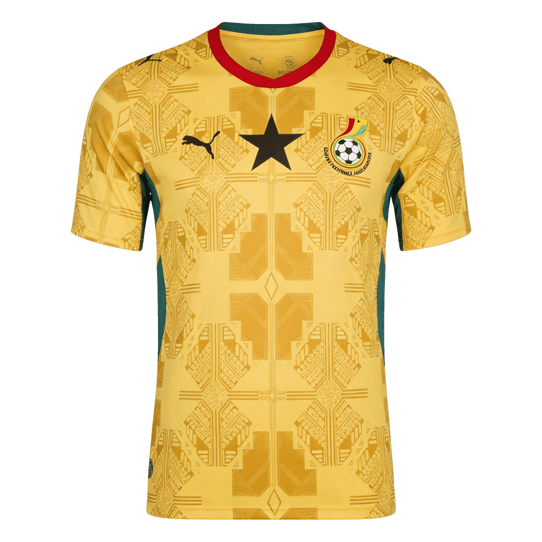 Maillot Extérieur Ghana - Coupe du Monde 2026 Jaune