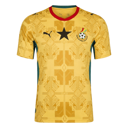 Maillot Extérieur Ghana - Coupe du Monde 2026 Jaune