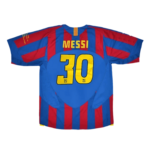 Retro MESSI #30 Barcelone Domicile Maillot 2005/06 - LDC