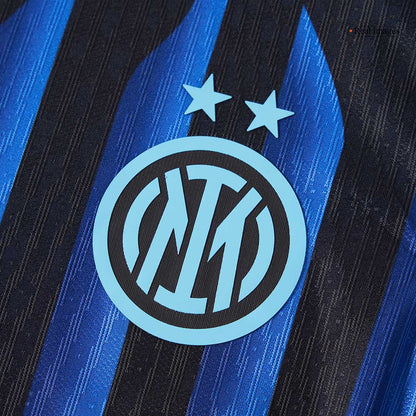 PAVARD #28 Inter Milan Domicile Maillot 2025/26 Bleu et Noir Joueur