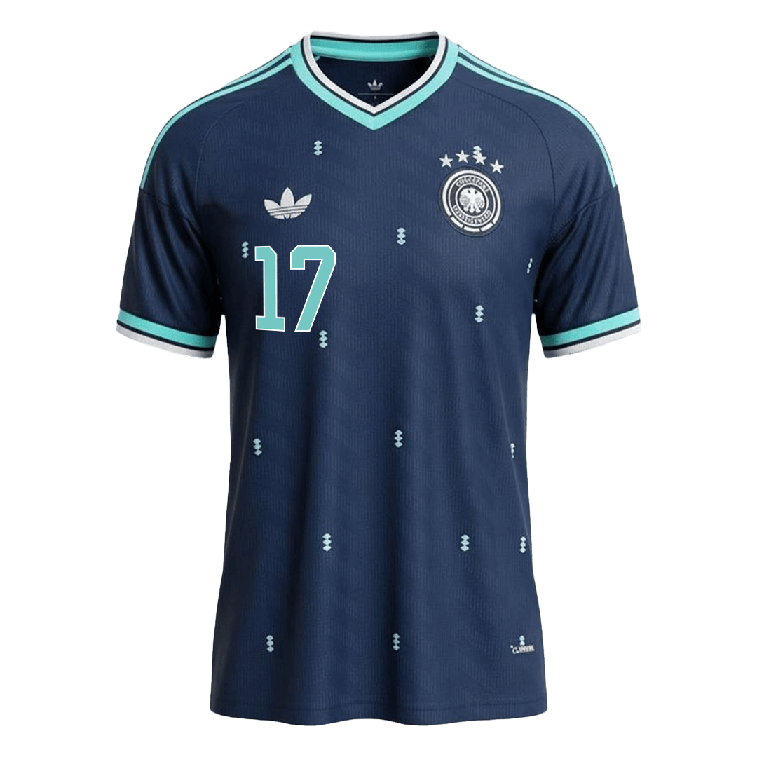 WIRTZ #17 Allemagne Maillot Extérieur - Coupe du Monde 2026 Bleu marine