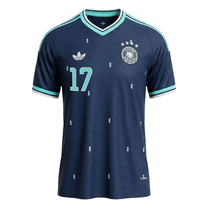 WIRTZ #17 Allemagne Maillot Extérieur - Coupe du Monde 2026 Bleu marine