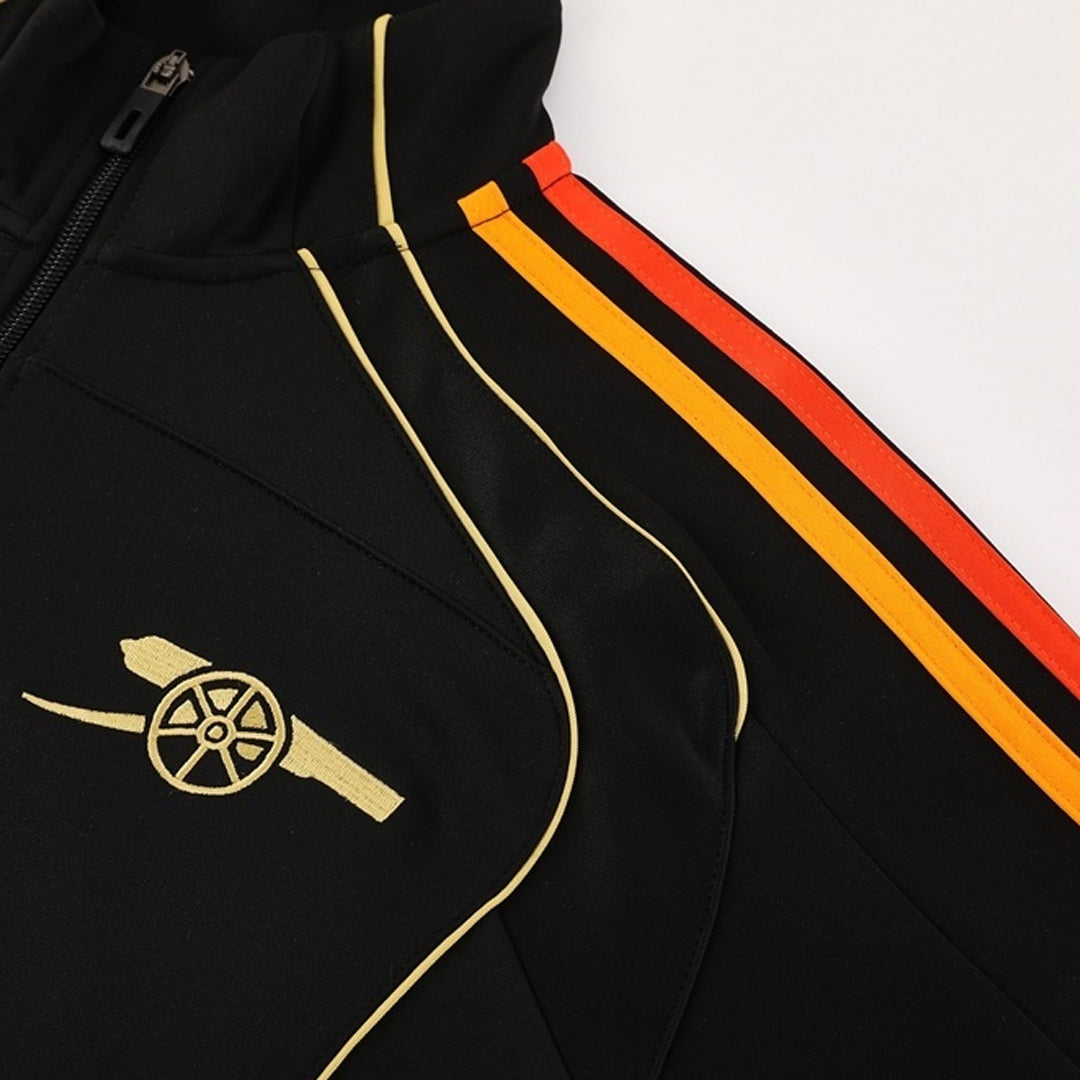 Arsenal Veste de football kit 2025/26 Noir