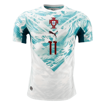 JOÃO FÉLIX #11 Portugal Extérieur Maillot - Coupe du Monde 2026 Blanc&Vert Joueur