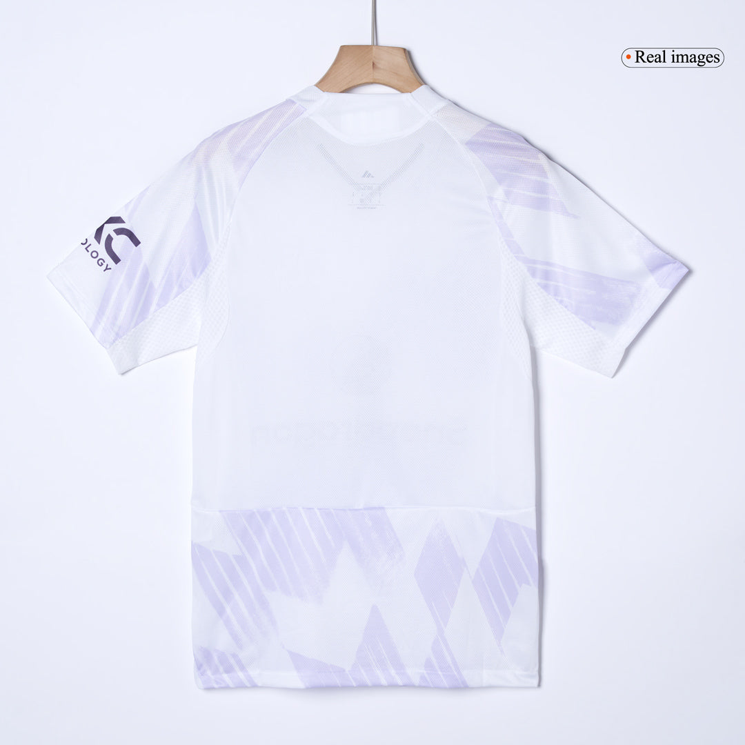 Manchester United Maillot extérieur joueur 2025/26 Blanc