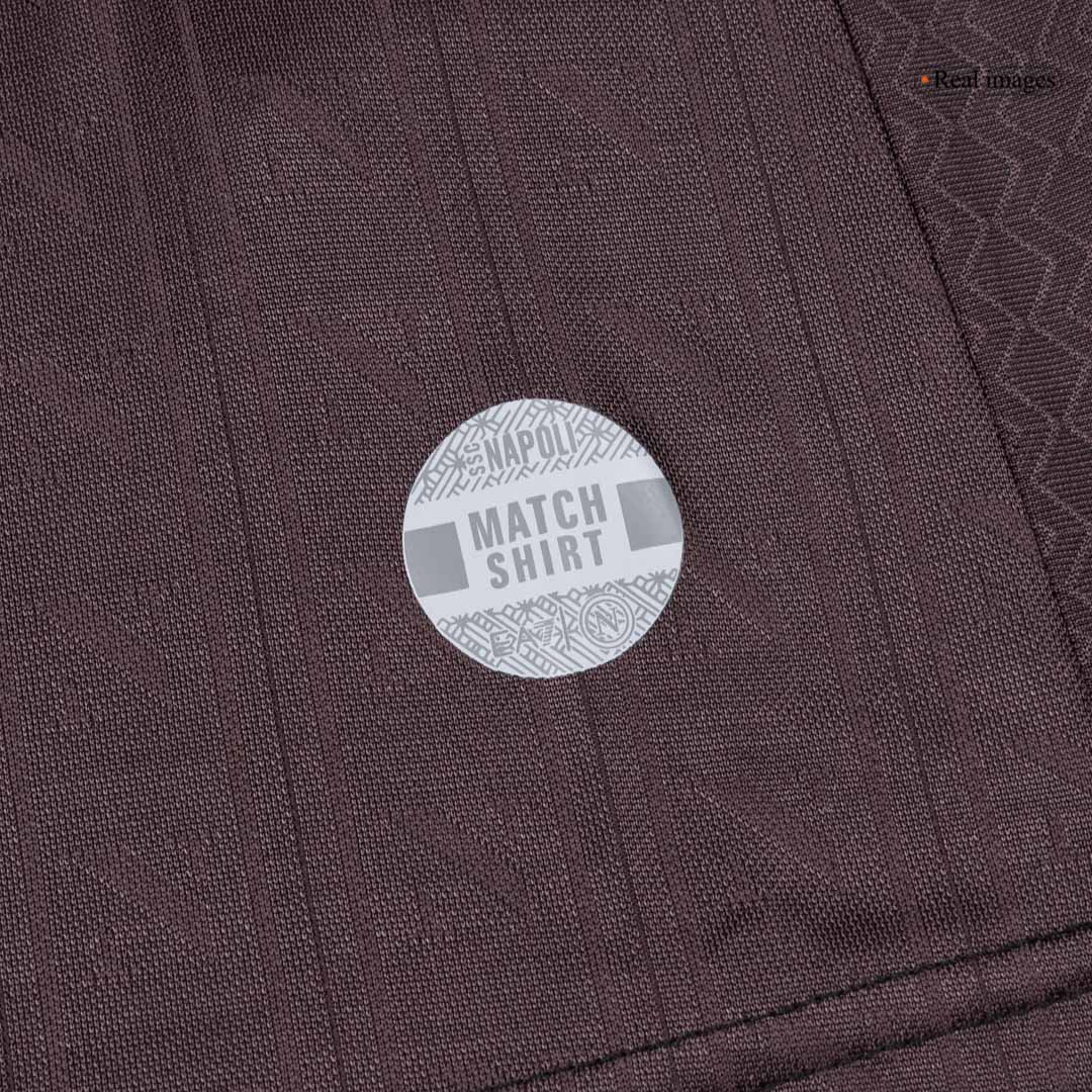 Napoli Third Maillot 2025/26 Noir Joueur