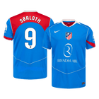 SØRLOTH #9 Atletico Madrid Maillot Third 2025/26 Bleu